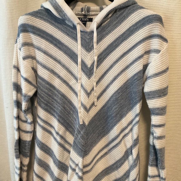 Chaps Striped Hoody - Picture 1 of 4